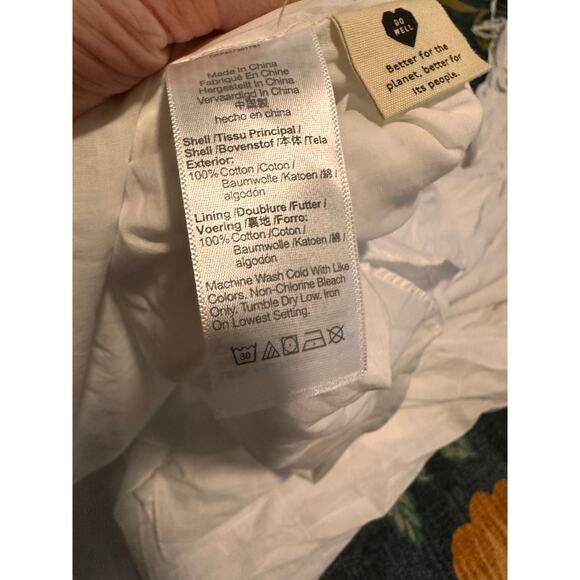 NWT Madewell Sophia Smocked Midi Dress Size 1X - Picture 9 of 9